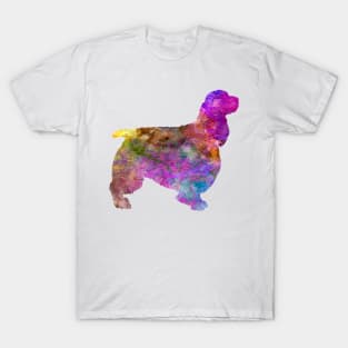 English Springer Spaniel  in watercolor T-Shirt